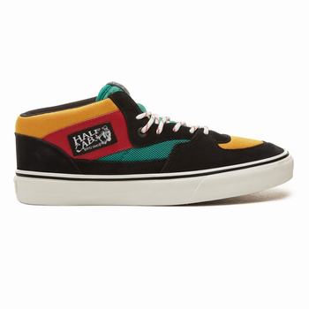 Férfi Vans Suede Sporty Half Cab Tornacipő VA4982356 Fekete/Színes